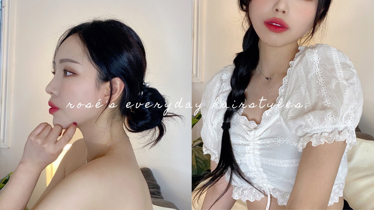 7 natural hairstyles inspired by blackpink rosé