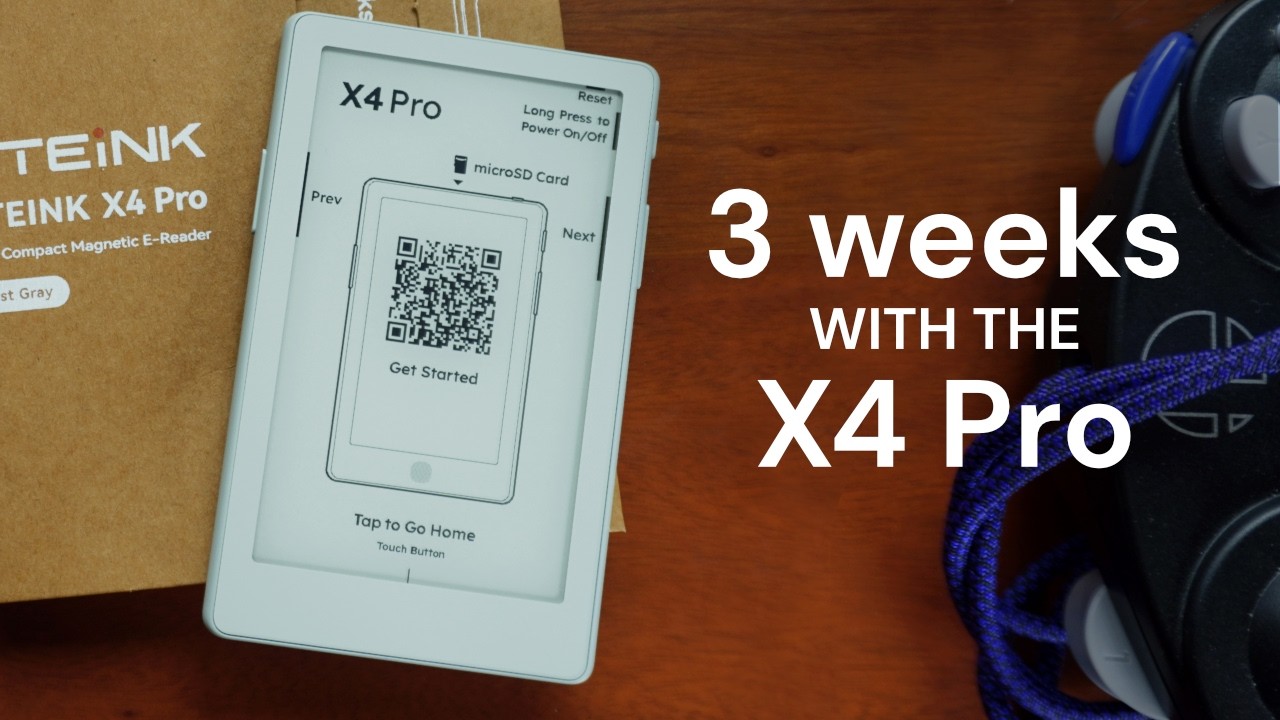I switched so you don't have to: real-world review of the X4 Pro & Xteink X4 comparison
