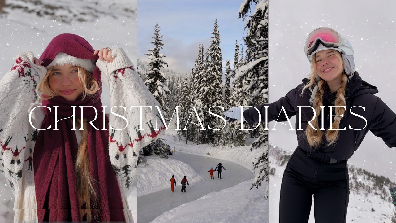 Christmas Diaries 🎄☃️ Let's go Skiing in Baqueira! Christmas Parties, Luxury Shopping & Cozy Days