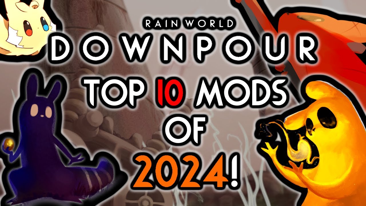 TOP 10 Rain World MODS Of 2024! ✨🌟
