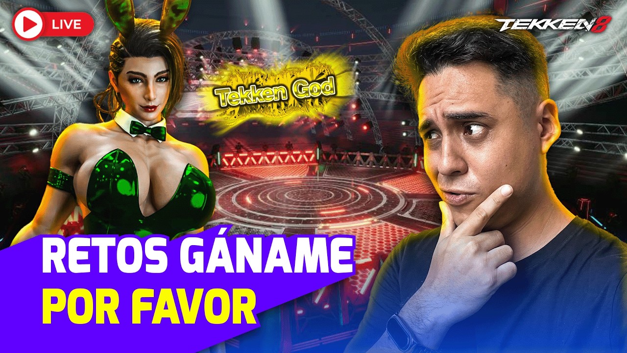 [ES]🔴RETOS GÁNAME POR FAVOR! en #tekken8   |  ✅STREAM KICK