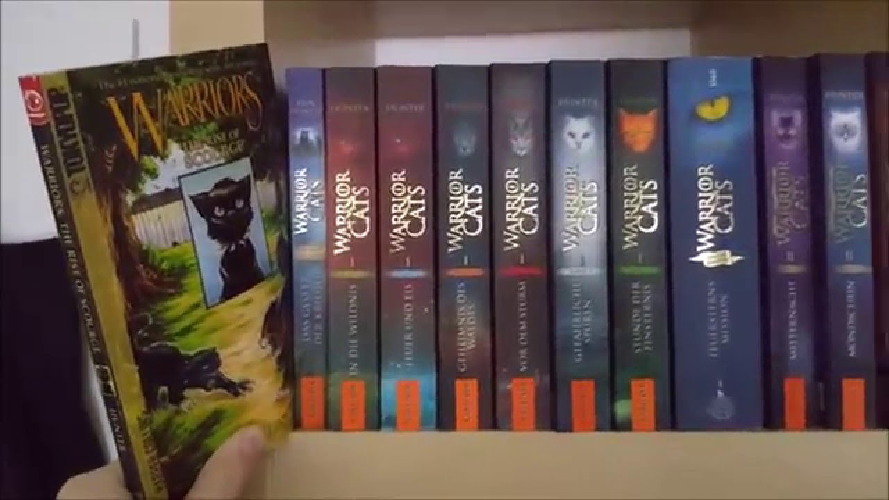 Meine Warrior cats Bücher