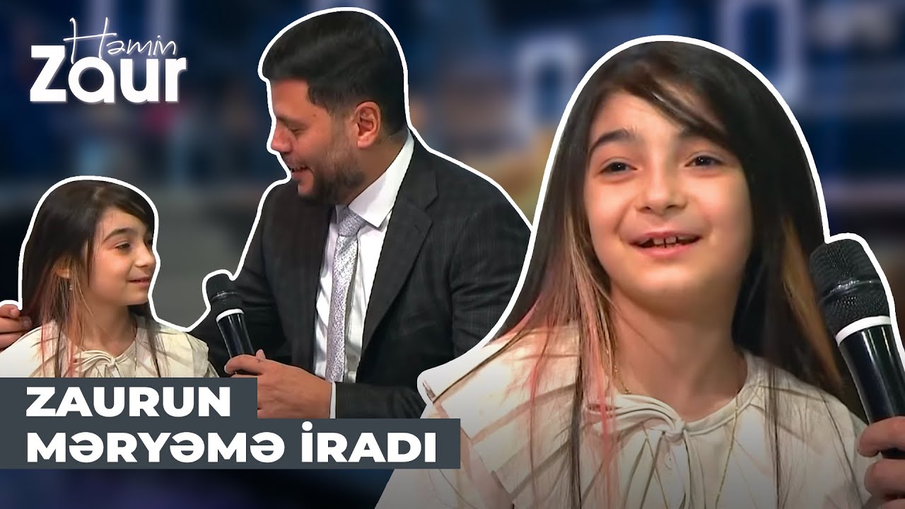 Həmin Zaur | Balaca Məryəmə| Efirdə ailəmlə bağlı danışmaq istəmirəm