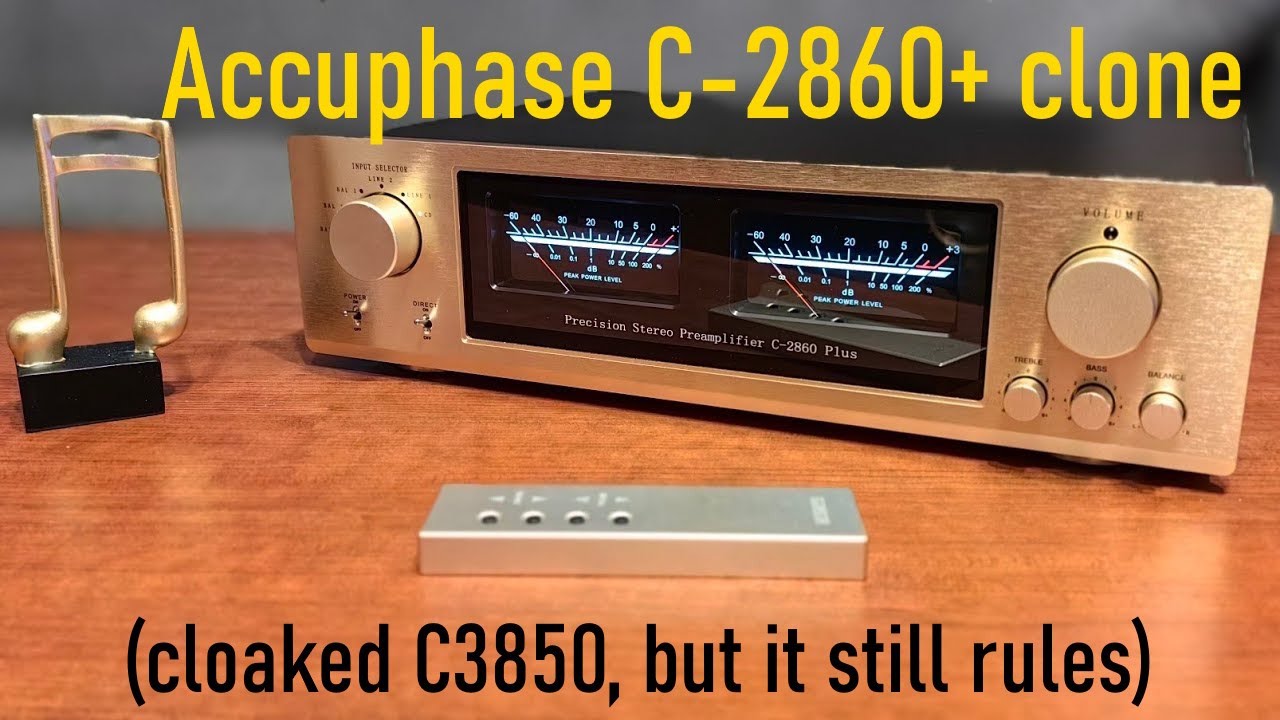 Это настоящее золото! Обзор предусилителя C-2860+ Plus Musymys на базе Accuphase!