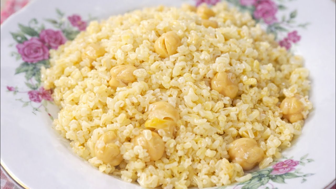 Tam Ölçülü Nohutlu Bulgur Pilavı | Tane Tane, Lezzeti Olay!
