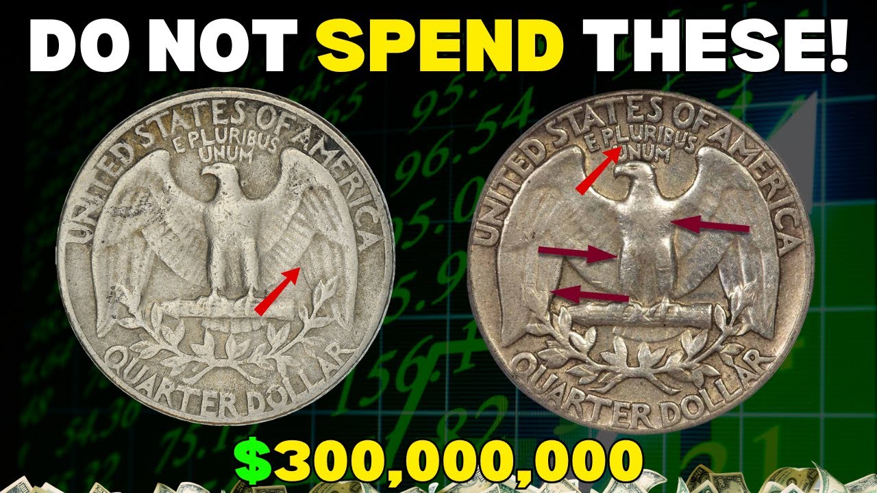 Top 10 Most Rare Washington Quarters That Are Worth BIG Money In 2025 – Do You Have One?