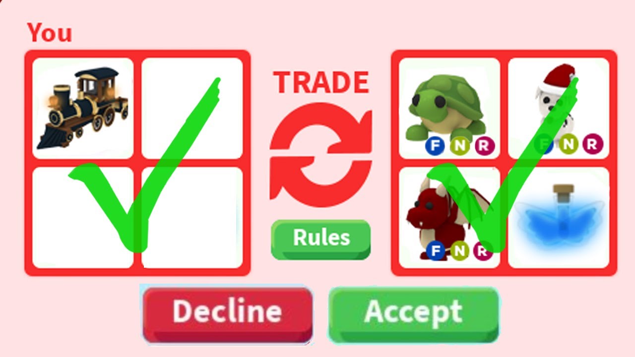 What People Trade For A CHOO CHOO TRAIN In Adopt me! Roblox adopt me Train Update (Adopt Me Trading)