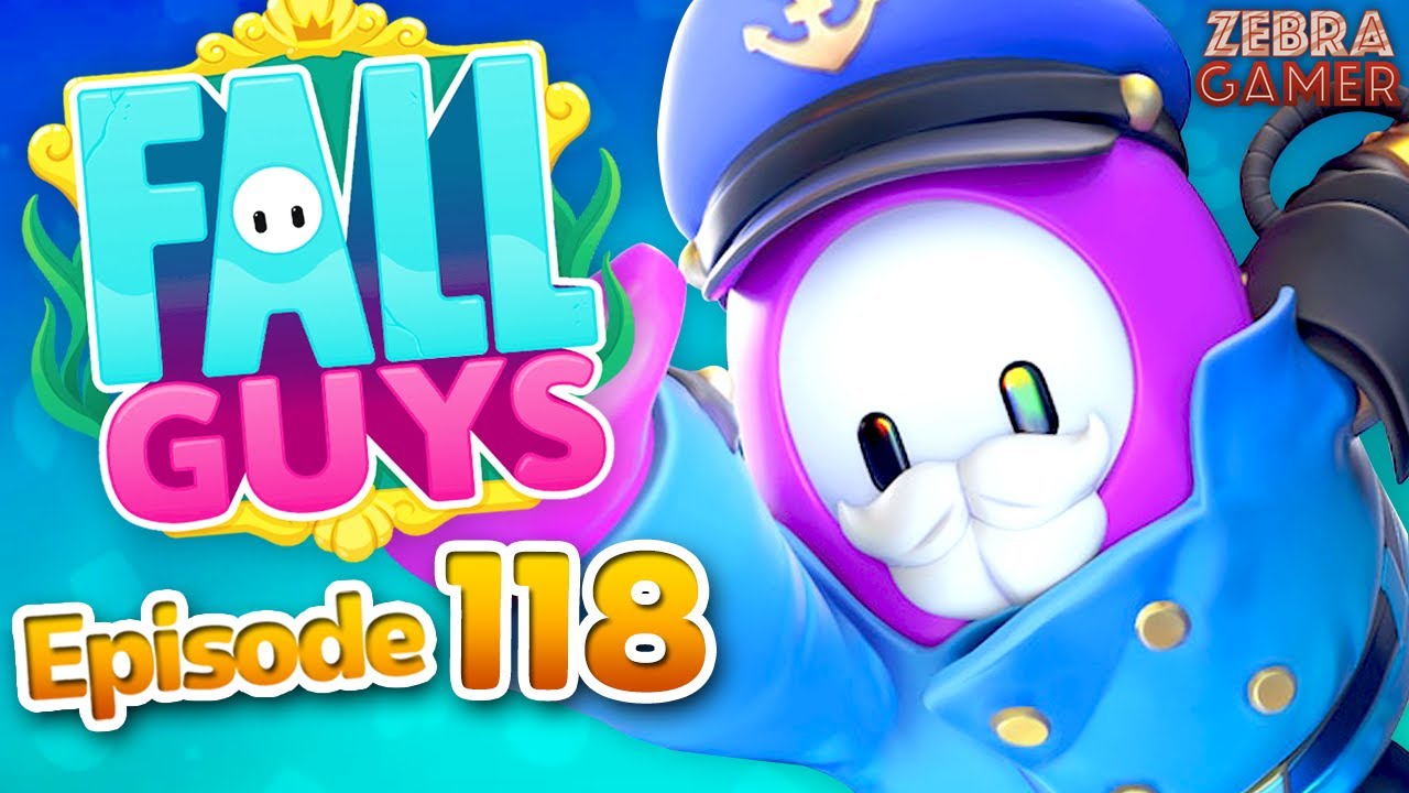 Admiral Anchor Costume! - Fall Guys Gameplay Part 118 - Season 3 Sunken Secrets Costume!