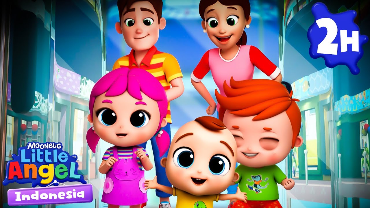 Berkeliling Mall Dengan Aman!! | Little World Bahasa Indonesia | Kartun dan Lagu Anak