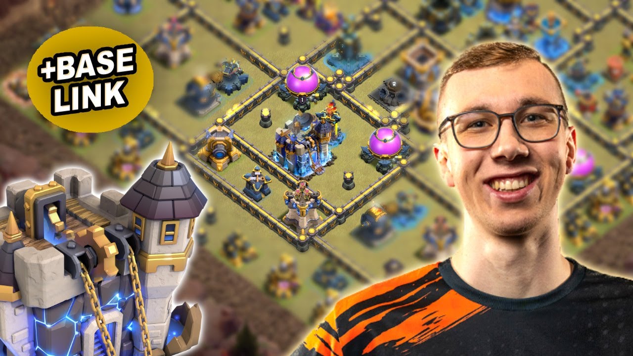 LIVE-building a TH18 BASE (+ Link) with Commentary