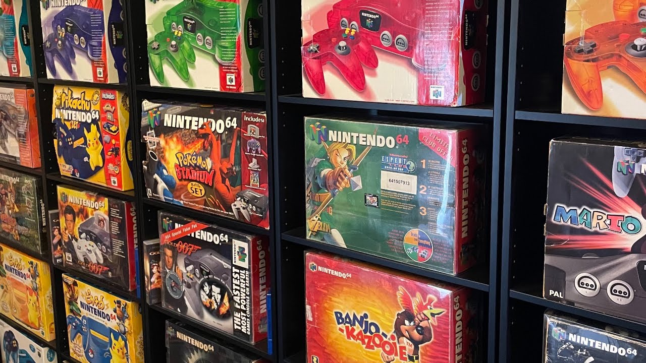 *$30,000* Crazy Nintendo 64 Console Collection