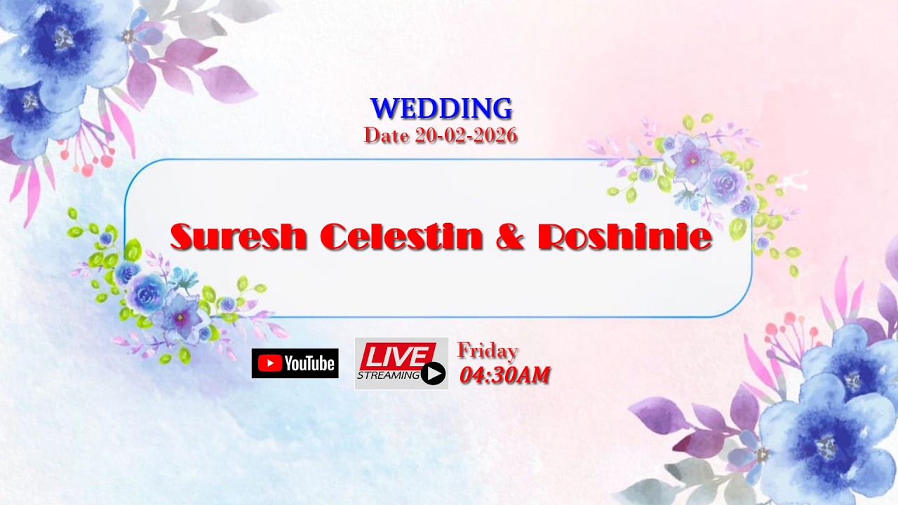 Wedding Suresh Celestin & Roshinie