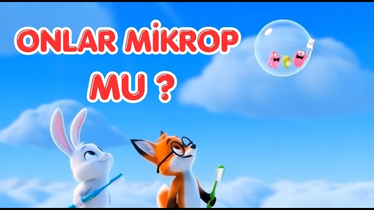 MİKROPLARI YAKALAYABİLECEK MİSİN? 🦠🪥 | Pamuk & Gezgin ile Diş Fırçalama Macerası