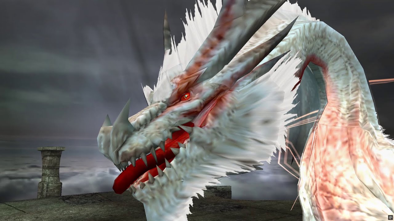 MHFU - Titania vs White Fatalis