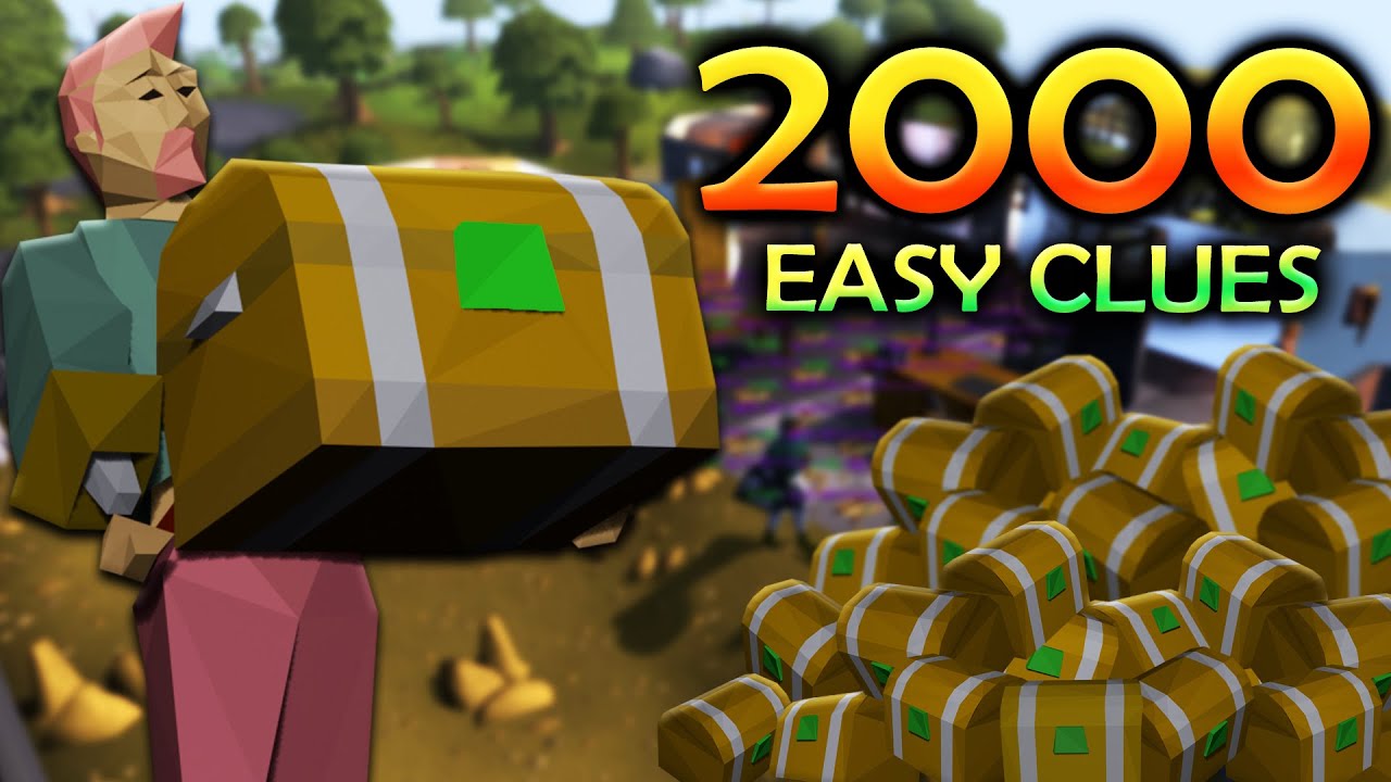 Loot From 2000 Easy Clues (2000 SUBSCRIBER SPECIAL)
