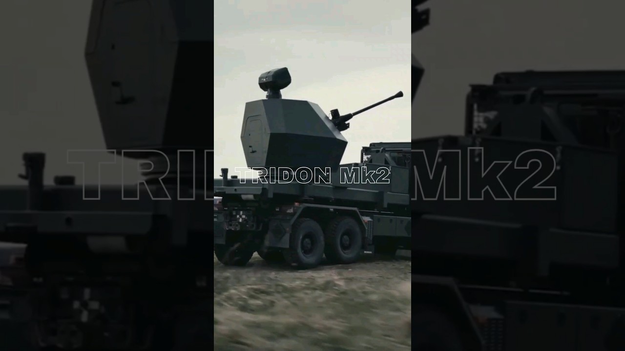 TRIDON Mk2 | Advanced Anti-Aircraft System Based on Bofors 40 Mark4 Naval Gun