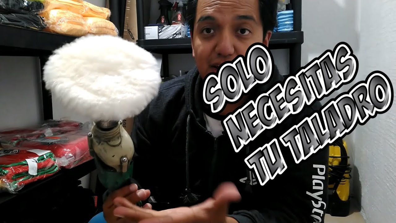 Haz de tu taladro una minipulidora