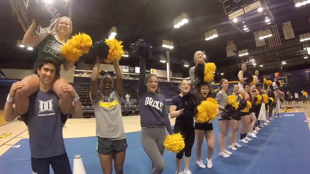 Drexel Cheerleaders are 