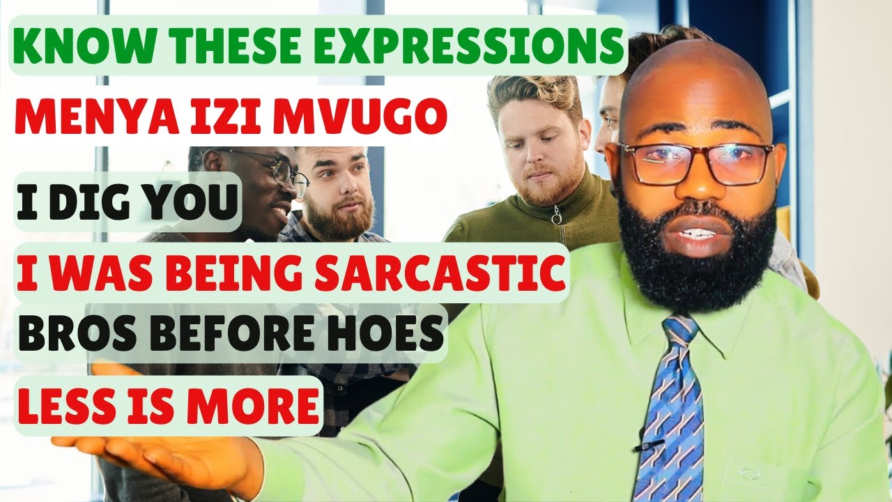 L685: Imvugo z'Icyongereza Uzumva kenshi mu buzima busanzwe