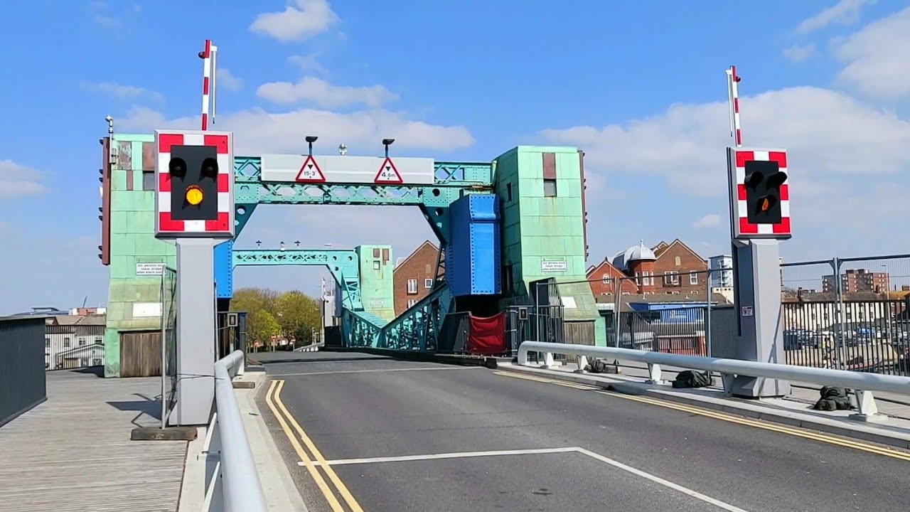 New Poole Harbour Lift Bridge, Dorset (After Renewal)