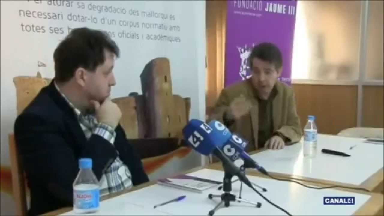 Sa Fundaci&oacute; Jaume III presenta es seu llibre d'estil | CANAL 4 TV
