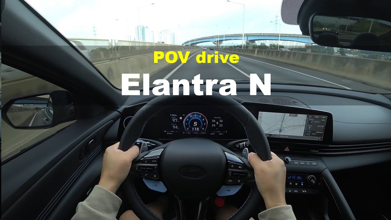 2024 Hyundai Elantra N POV drive