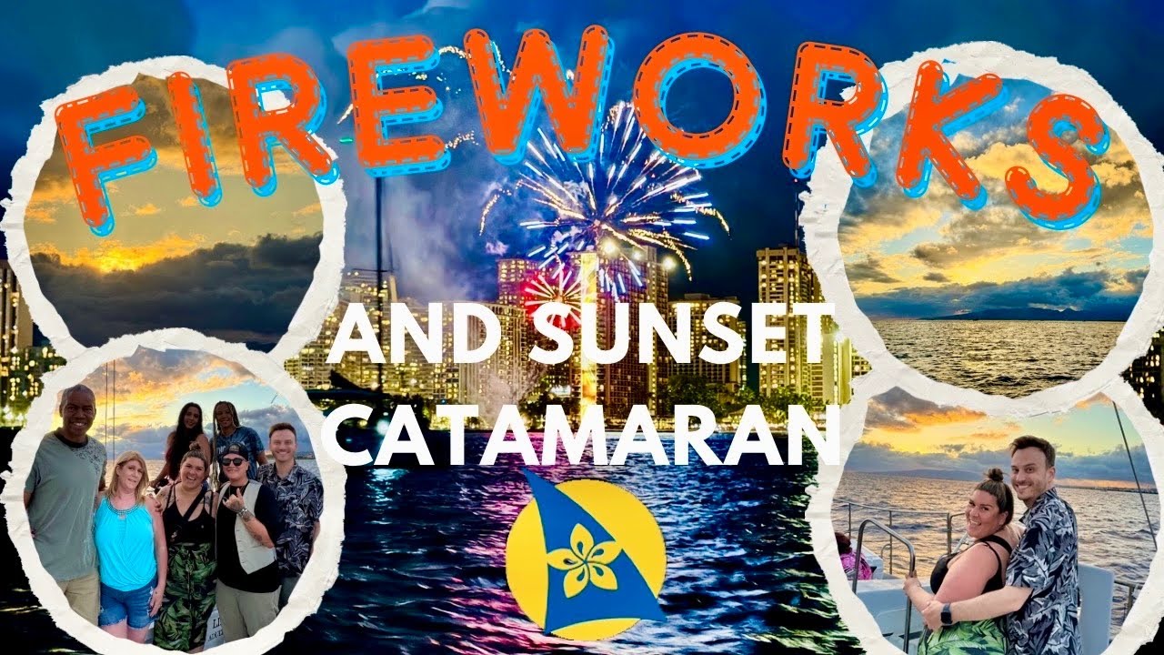 Spectacular Fireworks and Sunset Catamaran Cruise in Oahu | Aloha Sails Waikiki