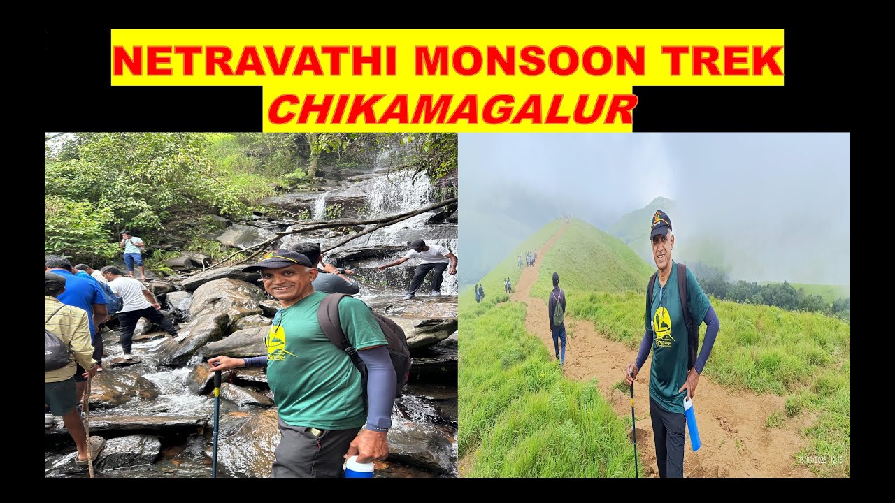 Trek the Lush Netravathi Trails near Chikmagalur | #netravati | Monsoon Trekking