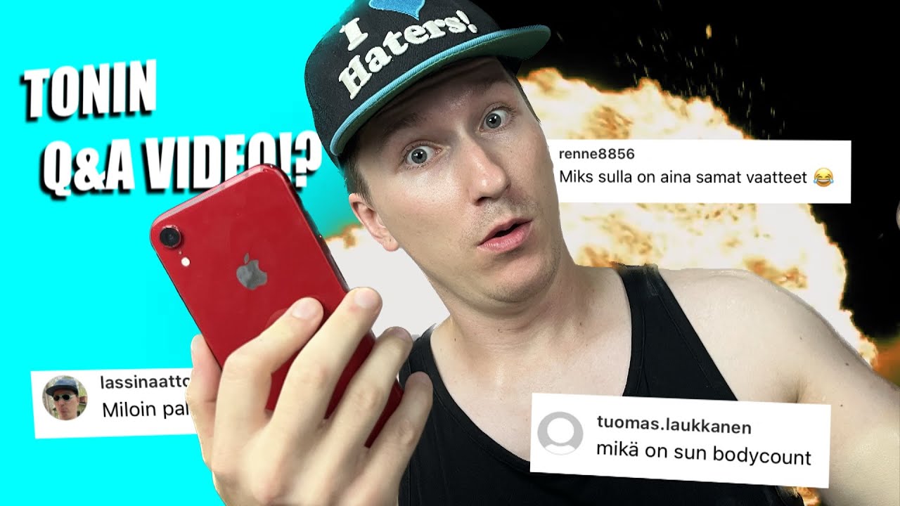 TONI VASTAA FANIEN KYSYMYKSIIN