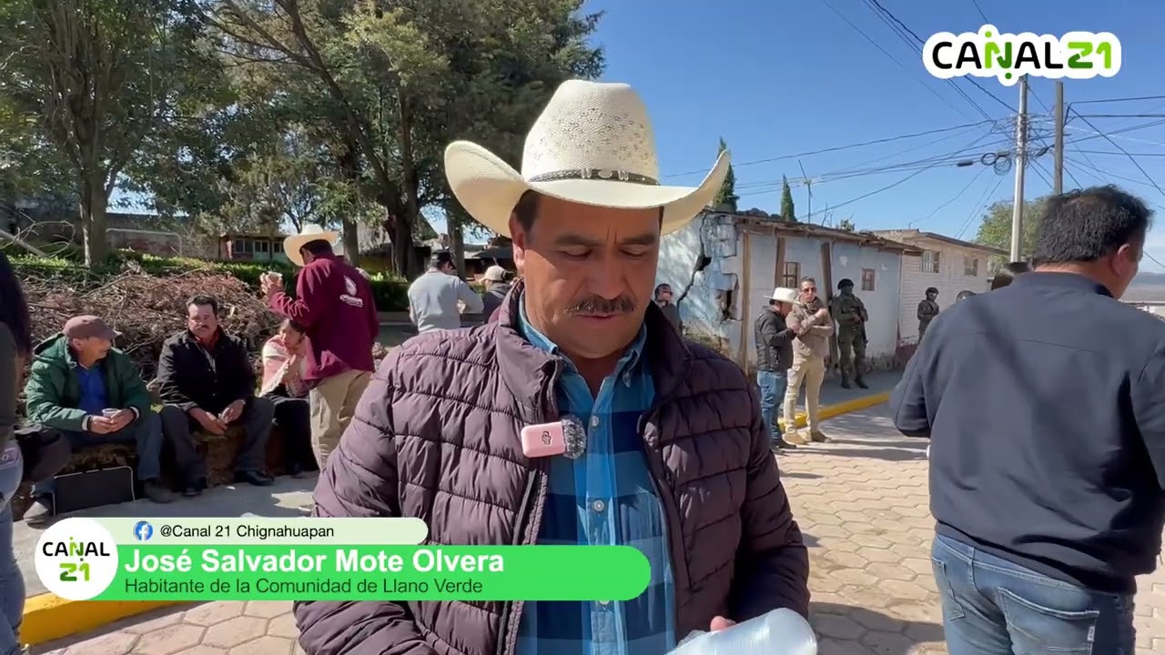 🟢👉🏻Habitantes de Llano verde agradecen por la 2da calle adoquinada