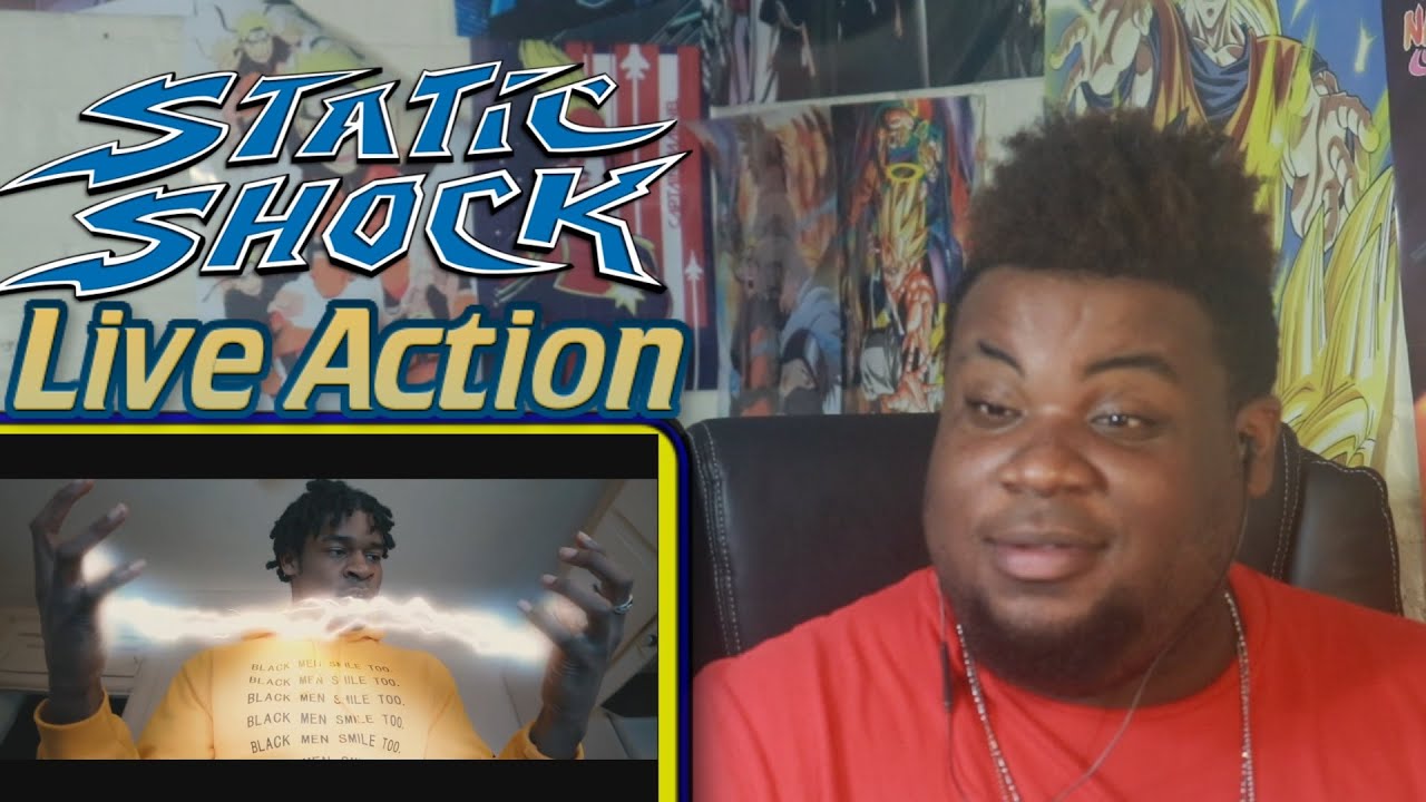 Static Shock Live Action Short Film By David Kirkman Reaction!!