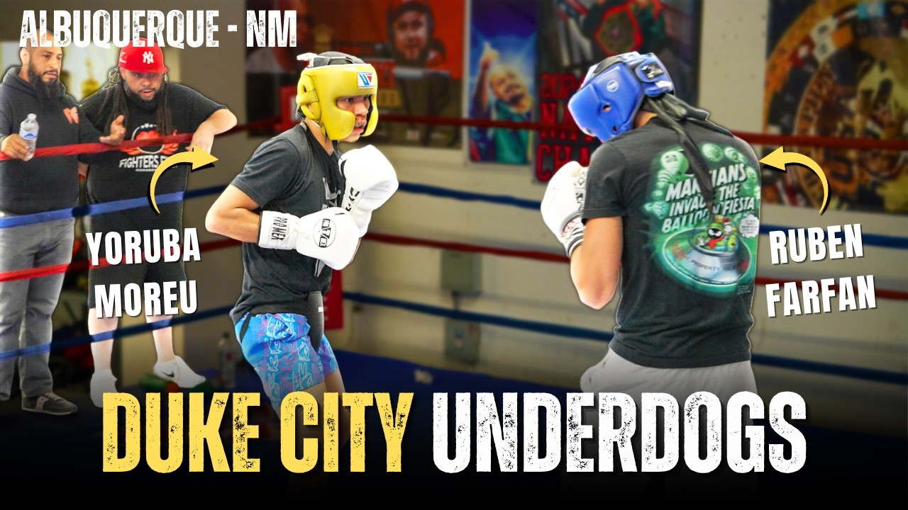 DUKE CITY! New Mexico Boxers Get In The Ring For Open Sparring!