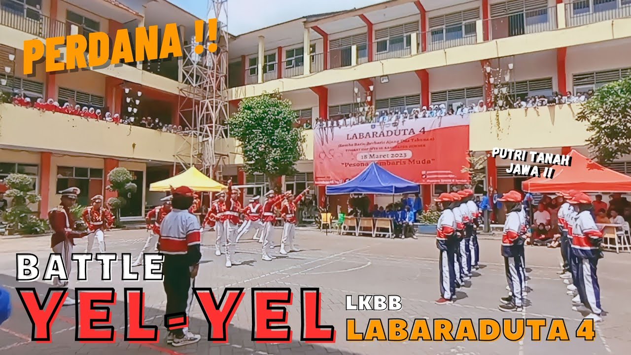 PERDANA !! BATTLE YEL YEL PASKIBRA SMPN 2 PUGER DI LKBB LABARADUTA 2023 !! A.6 