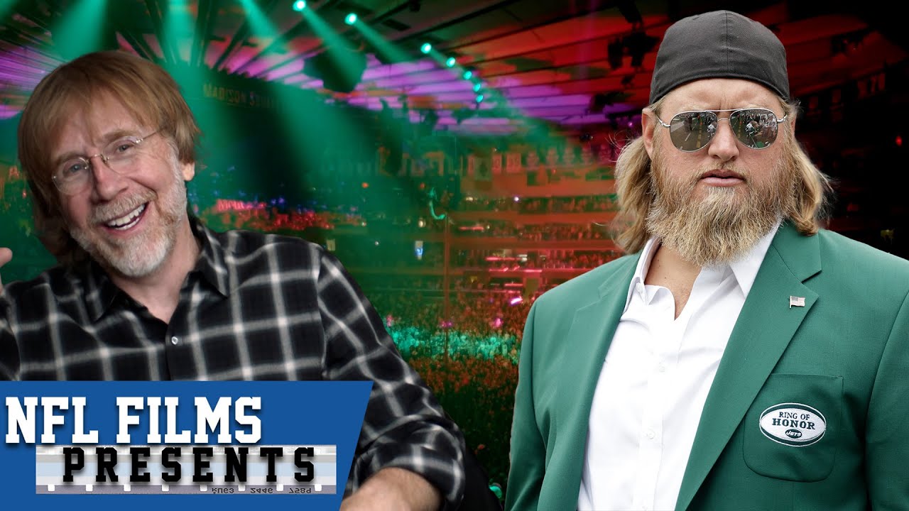 Phish's Trey Anastasio Shares His Super Fandom for Jets Legend Nick Mangold | NFL FIlms Presents