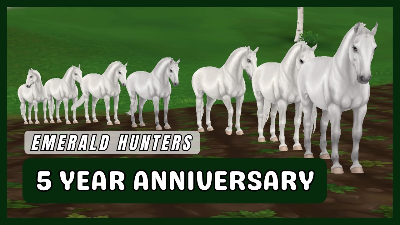 EMERALD HUNTERS 5 YEAR ANNIVERSARY 💚 STAR STABLE ONLINE