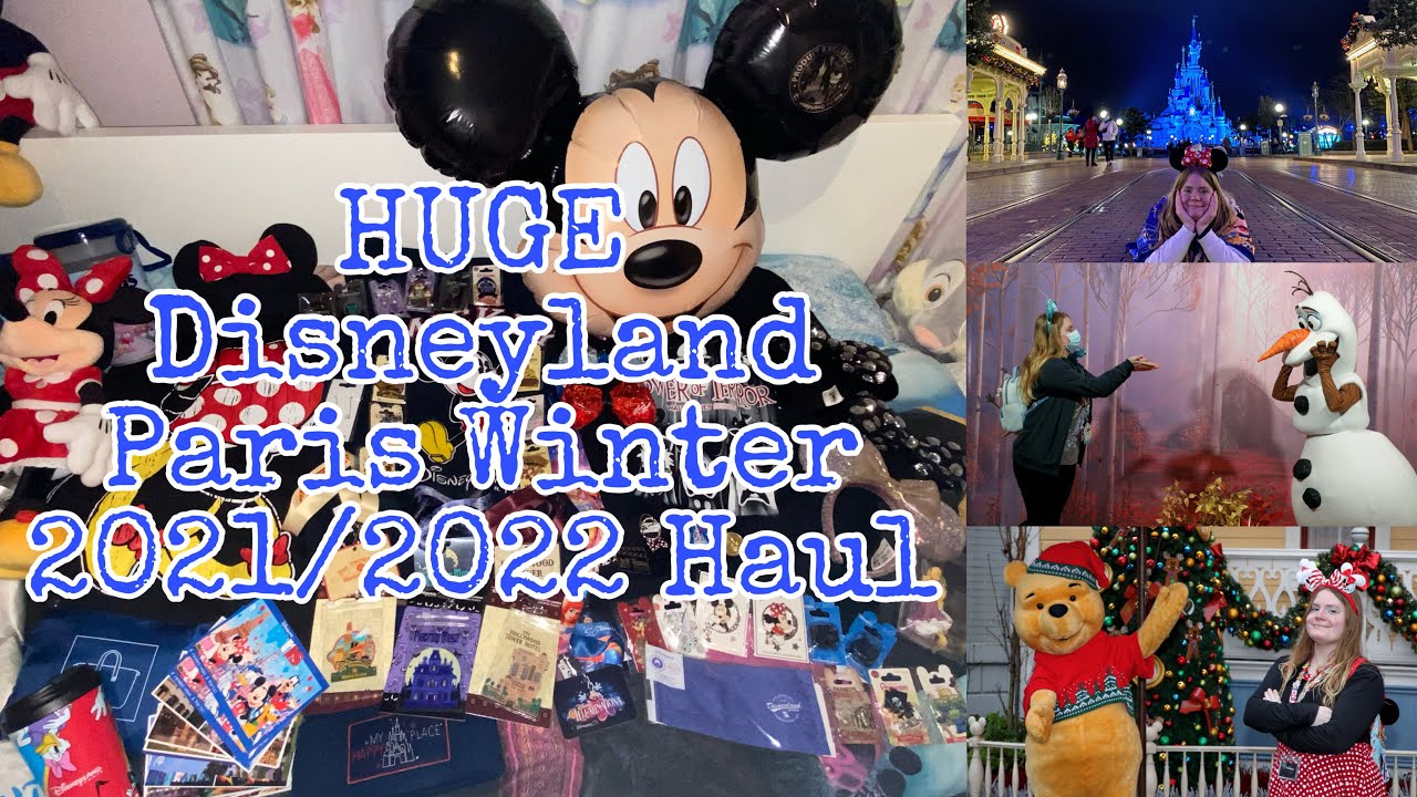 Disneyland Paris Haul Winter 2021/2022