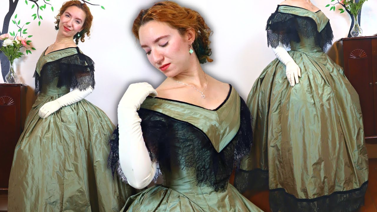 Sewing a Victorian ball gown bodice for Mirah Lapidoth | the 1865 Daniel Deronda dress