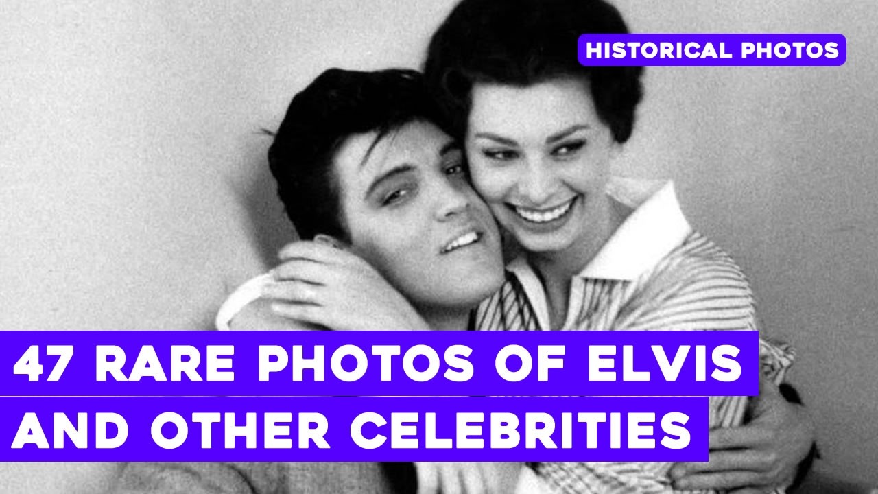 47 редких фотографий Элвиса Пресли и других знаменитостей