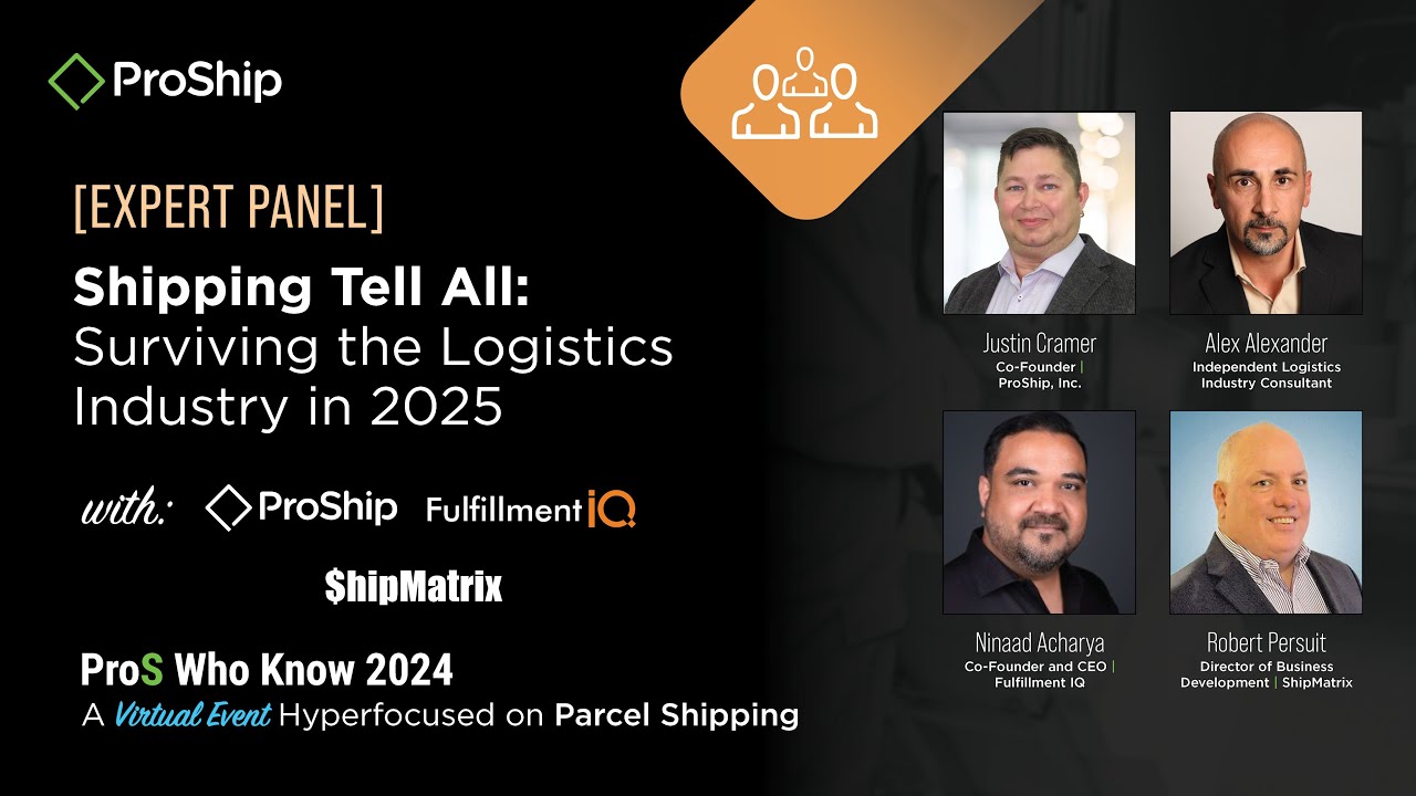 [Expert Panel] Shipping Tell All: Surviving the Logistics Industry in 2025