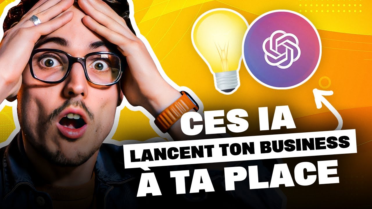 3 INTELLIGENCES ARTIFICIELLES pour lancer votre BUSINESS dès ce soir et sans argent