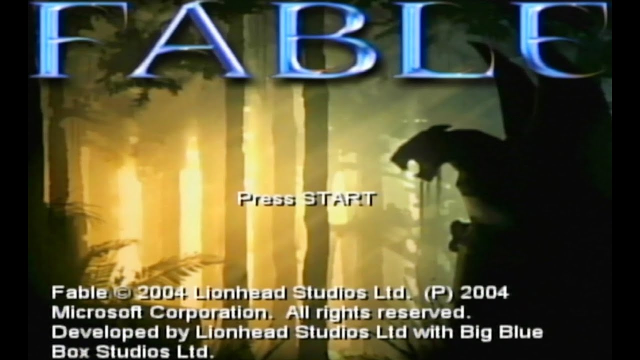 #fable #xbox FABLE Main menu theme music