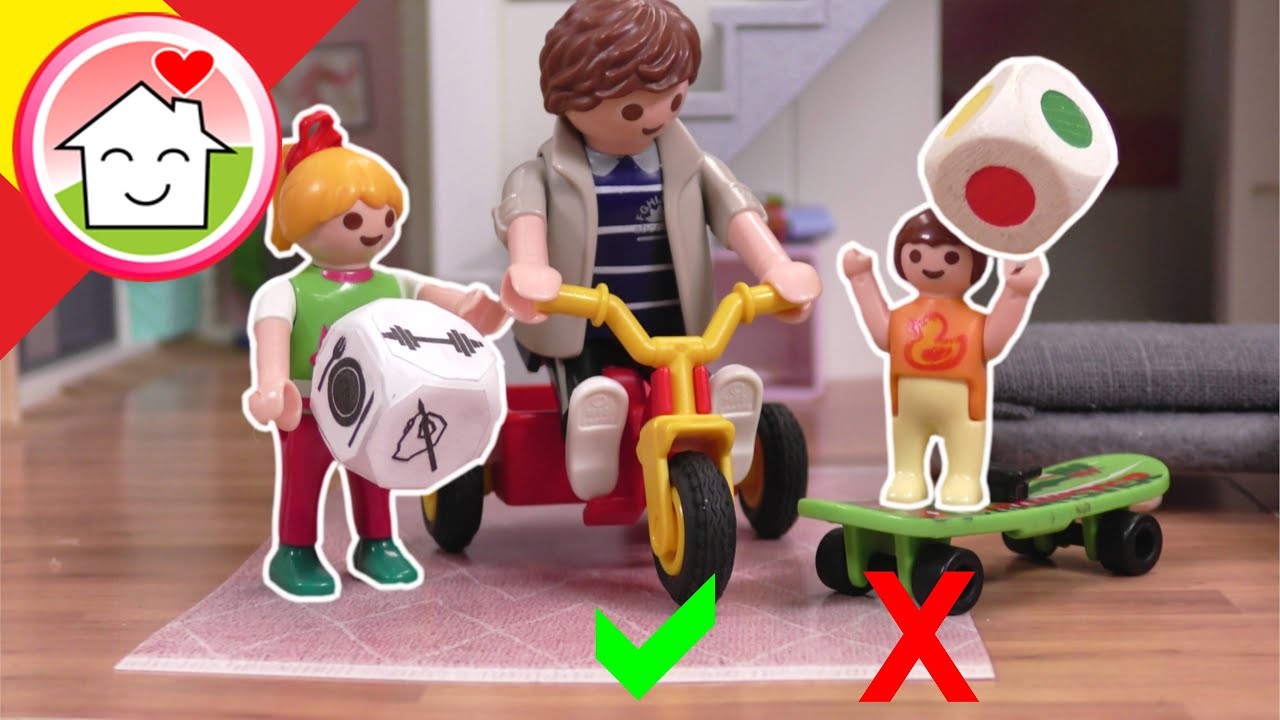 Playmobil en español Que no te salga el color equivocado - Familia Hauser