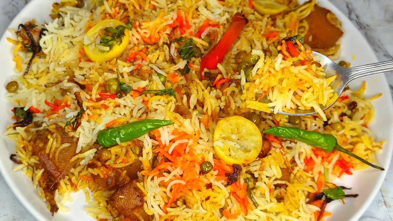Ramadan Special Aloo Matar Biryani | Quick & Flavorful Veg Biryani