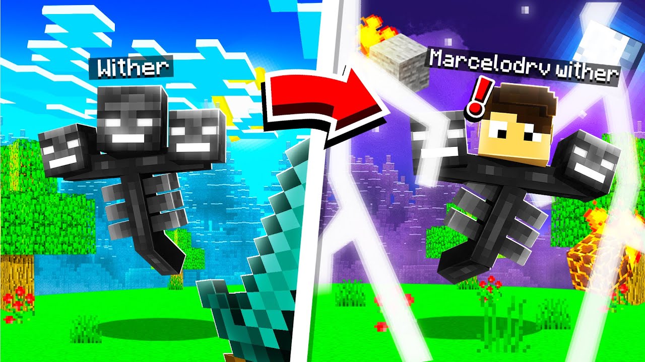 COMO GANHAR os PODERES dos MOBS DO MINECRAFT!