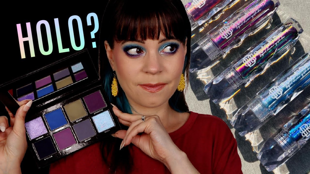 Holographic liquid eyeshadows?? New from Unearthly cosmetics and Bella Beaute Bar.