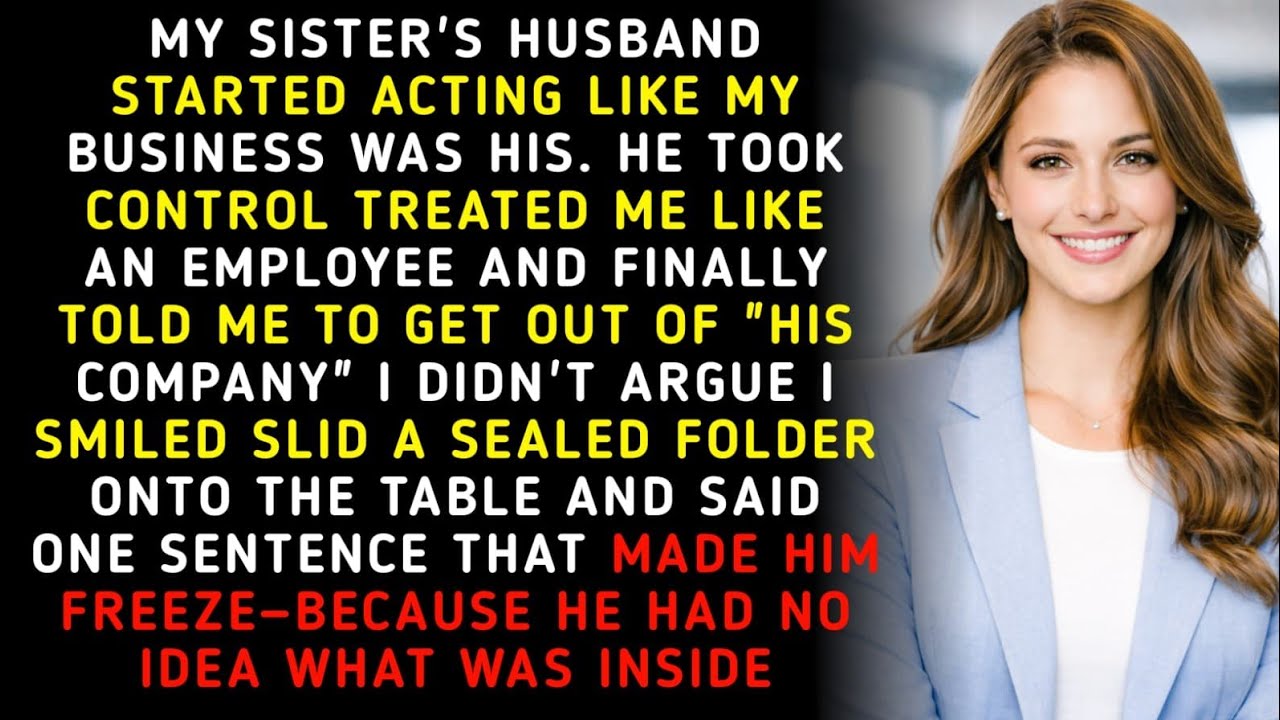My sister’s Husband Treating Me Like A Regular Employee In My Own Company,when He Told Me To Get...