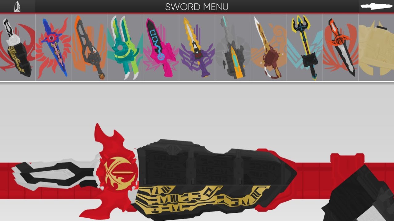 KR Saber Flash Belt 1.77 : ALL KAMEN RIDER AND FORM HENSHIN
