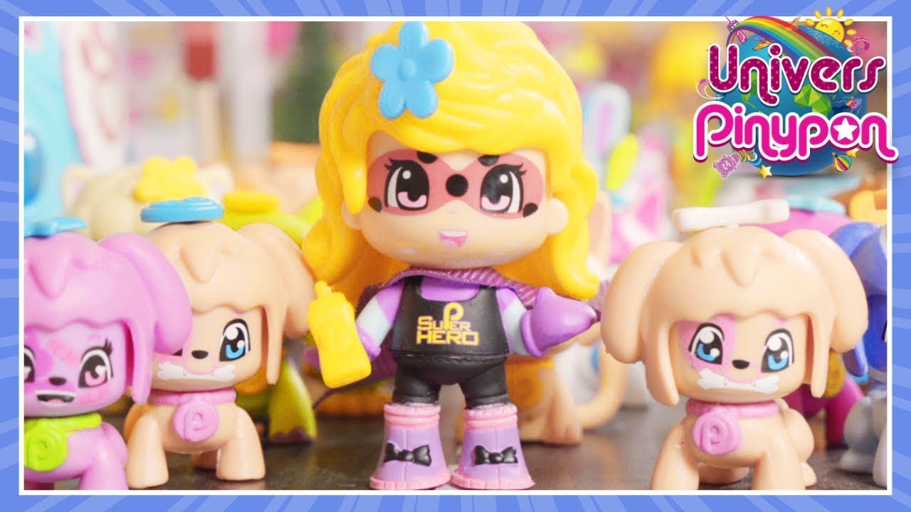 La Bande Pinypon: des SUPER-HÉROS dans la ville Pinypon!