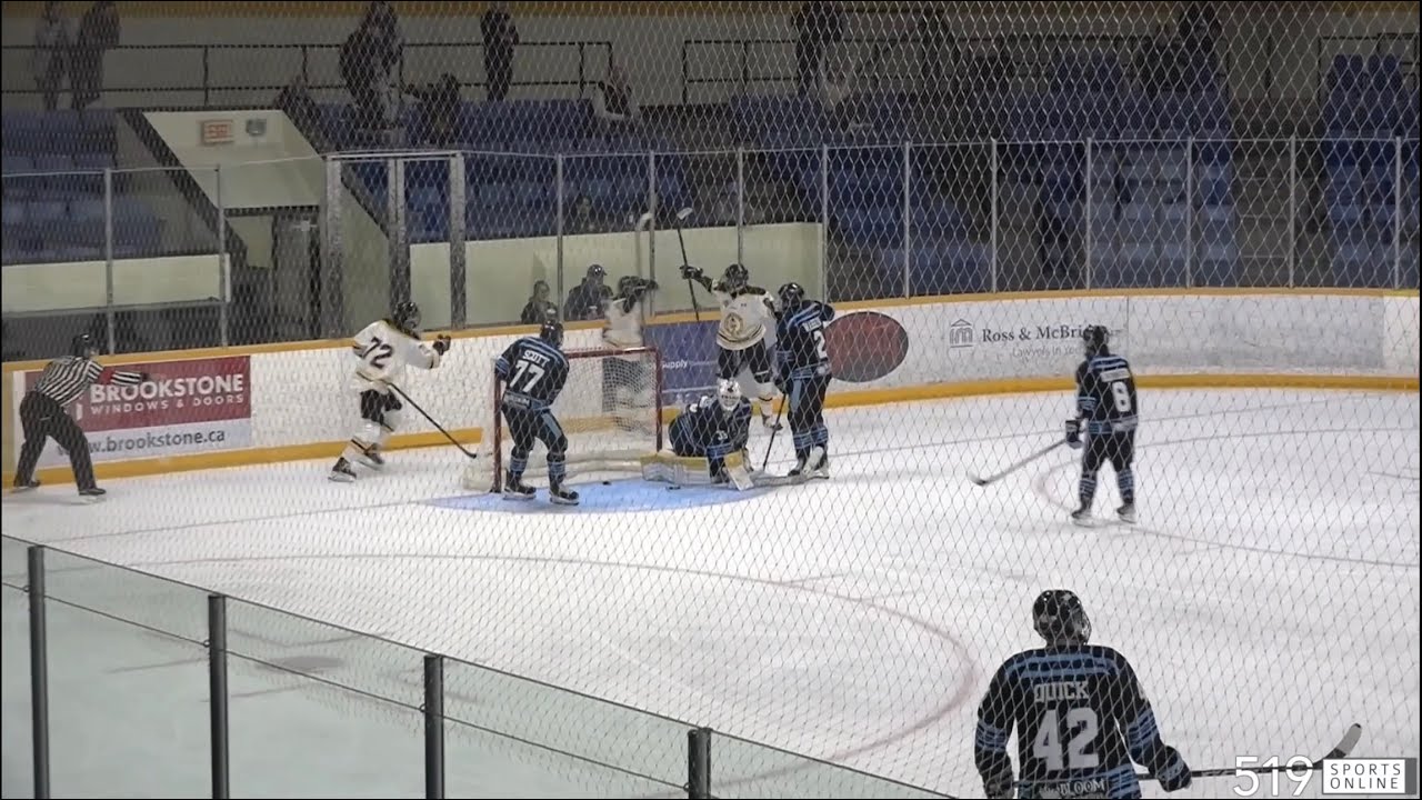 GOHL - Caledonia Corvairs против Hamilton Kilty B's