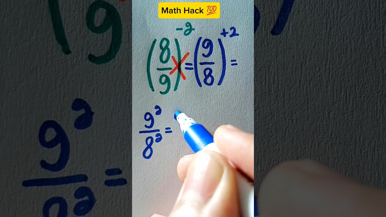Math hack you don't know 😞 #math #hack #formula